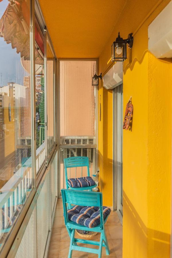 2Br Flat - Aircon - 5 Min Walk To Benidorm Beach Apartment Exterior photo